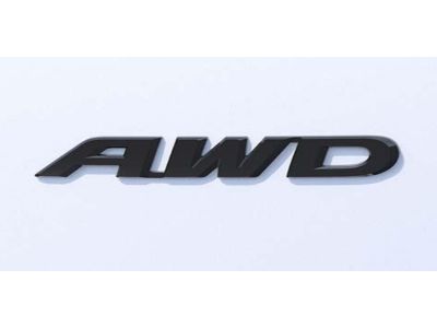 Honda Emblem-AWD Gloss Black 08F20-T7S-100A