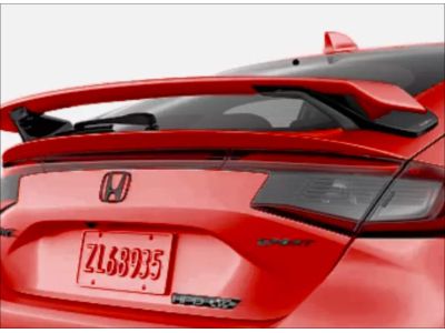 Honda Tailgate Spoiler - Rallye Red 08F02-T47-190