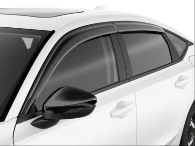 Honda Door Visors, Black 08R04-T47-100A