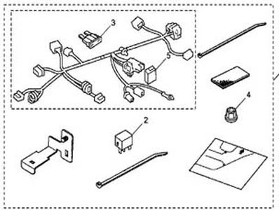 Honda Remote Engine Start Attachment 08E92-SZA-100