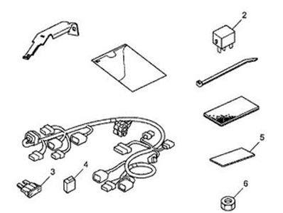 Honda Remote Engine Start Attachment 08E92-TK8-100