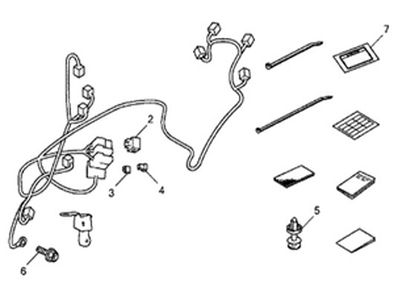 Honda Remote Engine Start II Attachment 08E92-TP6-100B