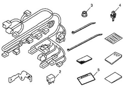 Honda Remote Engine Start II Attachment 08E92-TR0-100A