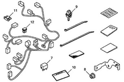 Honda Remote Engine Start System II Attachment (EX-EX-L) 08E92-TR0-100B