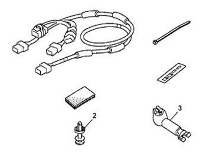 Honda Auto Day/Night Mirror Attachment 08V03-SZT-100A