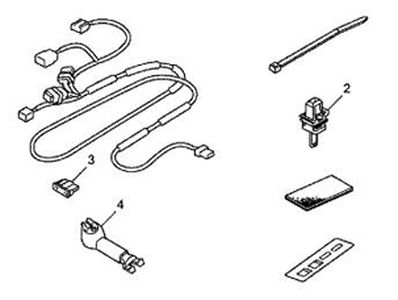 Honda Automatic Dimming Mirror Attachment 08V03-TR0-100