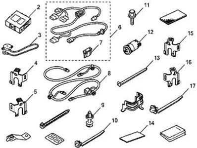 Honda Corner and BackUp Sensor Attachment 08V67-T0A-100