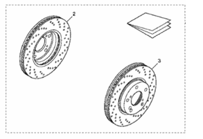 Honda Brake Rotor FR 08P88-TEA-100