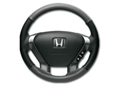Honda Leather Steering Wheel Cover-Black 08U98-SCV-110