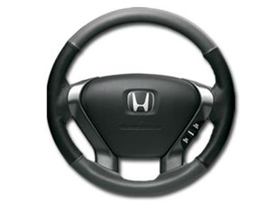Honda Steering Wheel Cover Leather-Black 08U98-SCV-140