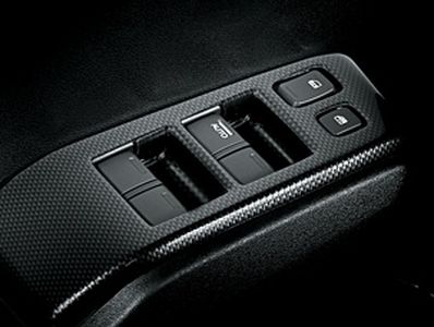 Honda Carbon Look Door Switch Panel Trim 08Z03-TK6-100B
