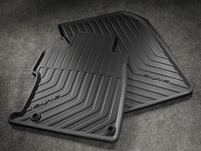 Honda All-Season Floor Mats-Black 08P13-TS8-110