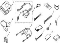 Honda Back Up Sensor Attachment - 08V67-TE0-100A