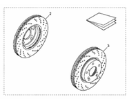 Honda Brake Rotor - 08P88-TEA-100