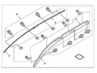 Honda Odyssey Door Visor - 08R04-THR-102
