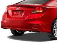 Honda Genuine Accessories 08F03-TS9-130 Polished Metal Metallic Rear Underbody Spoiler for Select Civic Models