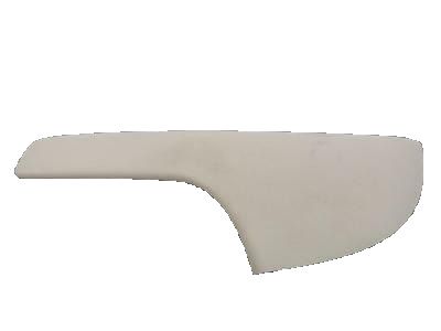 Honda 84662-TK8-A01ZB Base, Driver Side Armrest (Truffle)