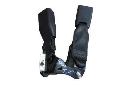 Honda 04823-T5R-A10ZA Buckle Set, R. RR. Seat Belt *NH900L* (NEUTRAL BLACK)