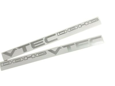 Honda 75727-S02-A11ZA Sticker, Side (Typeva) (Dohc Vtec)