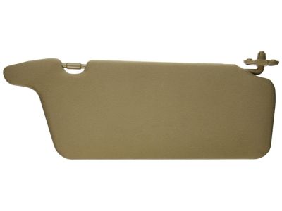 Honda 83280-S5D-A02ZD Sunvisor Assembly, Driver Side (Ivory) (Mirror)