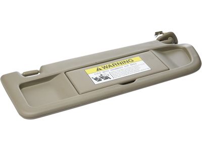 Honda 83230-SNA-A01ZF Sunvisor Assembly, Passenger Side (Sienna Beige) (Mirror)