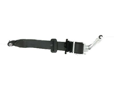 Honda 04824-TR3-A00ZC Tongue Set, Right Rear Seat Belt (Outer) (Atlas Gray)