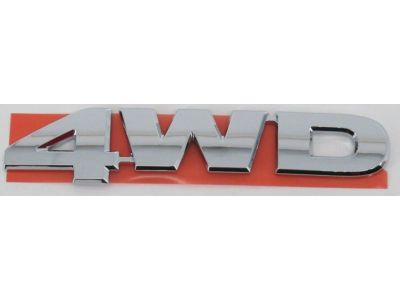 Honda 75719-SZA-A01 Emblem, Rear (4Wd)