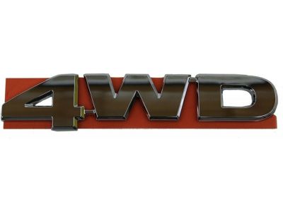 Honda 75719-SZA-A01 Emblem, Rear (4Wd)