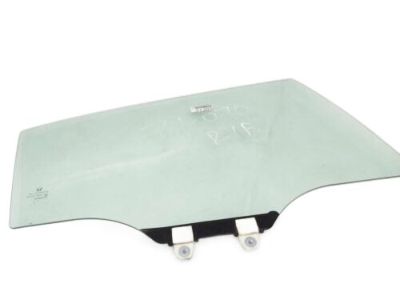 Honda 73400-TR6-A20 Glass Assy., R. RR. Door (Green)(Agc)