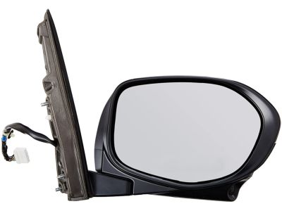 Honda 76250-TK8-A51ZA Mirror, Driver Side Door (Dark Cherry Pearl)