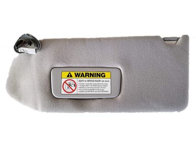 Honda 83280-S9V-A01ZB Sunvisor Assembly, Driver Side (Clear Gray) (Mirror)