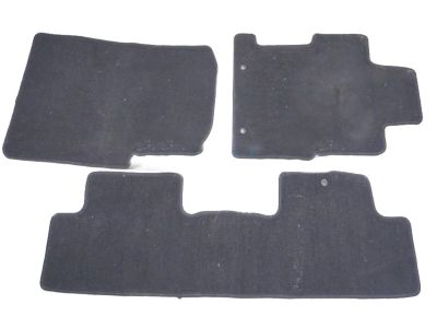 Honda 83600-SVA-A01ZA Floor Mat Set *NH167L* (GRAPHITE BLACK)