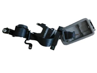 Honda 04869-TG7-A00ZB Outer Set, Center Seat Belt (Deep Black)