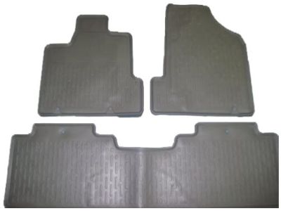 Honda 83600-SJC-A01ZD Floor Mat Set *NH598L* (ATLAS GRAY)