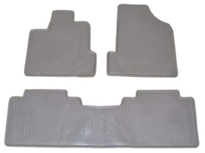 Honda 83600-SJC-A01ZD Floor Mat Set *NH598L* (ATLAS GRAY)