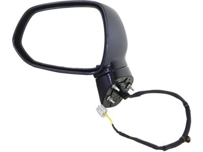 Honda 76250-S02-A25ZH Mirror Assembly, Driver Side Door (Starlight Black Pearl) (R.C.)