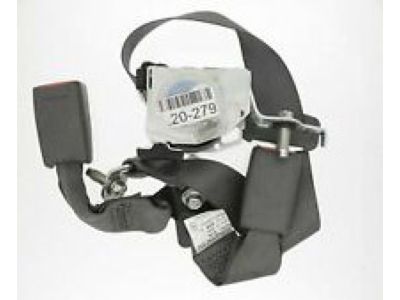 Honda 04824-SHJ-A01ZG Outer Set, Right Rear Seat Belt (Atlas Gray)