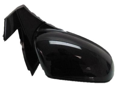 Honda 76200-TG7-A21ZD Mirror Assembly, Passenger Side Door (Crystal Black Pearl)