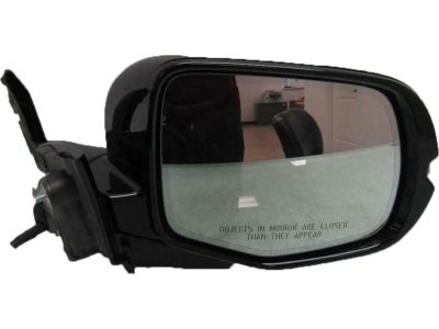 Honda 76200-TG7-A21ZD Mirror Assembly, Passenger Side Door (Crystal Black Pearl)