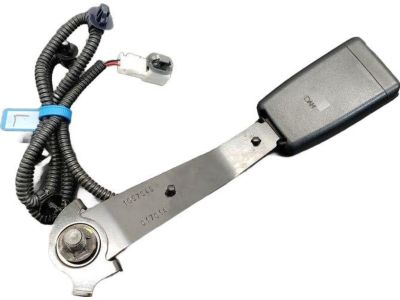 Honda 04816-TE0-A40ZA Buckle Set, L. FR. Seat Belt *NH167L* (GRAPHITE BLACK)