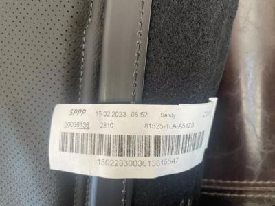 Honda 81525-TLA-A51ZB Cover Set, Driver Side Trim (Deep Black) (Leather)