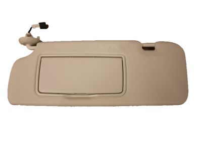 Honda 83280-T0A-A81ZA Sunvisor Assembly, Driver Side (Max Ivory) (Mirror)