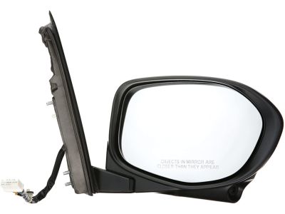 Honda 76200-TK8-A51ZA Mirror, Passenger Side Door (Dark Cherry Pearl)