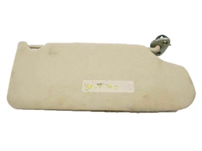 Honda 83280-SDB-A03ZB Sunvisor Assembly, Driver Side (Ivory) (Mirror)