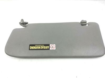 Honda 83230-S9A-A02ZA Sunvisor Assembly, Passenger Side (Light Seagull Gray) (Mirror)