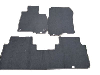 Honda 83600-TLA-A01ZA Floor Mat Set *NH900L* (DEEP BLACK)