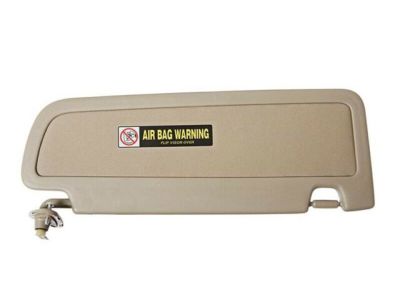 Honda 83280-SNA-A01ZF Sunvisor Assembly, Driver Side (Sienna Beige) (Mirror)