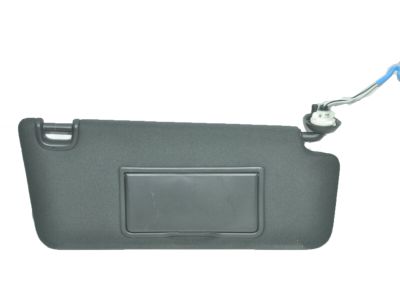 Honda 83230-TBA-A93ZB Sunvisor R (Deep Black)