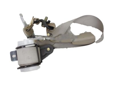 Honda 04823-SDA-A01ZC Tongue & Buckle Set, Right Rear Seat Belt (Ivory)