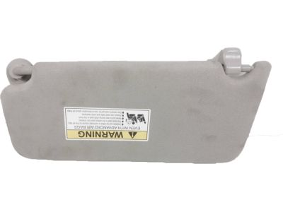 Honda 83230-TVA-A01ZC Sunvisor Assembly, Passenger Side (Wisteria Light Gray) (Mirror)